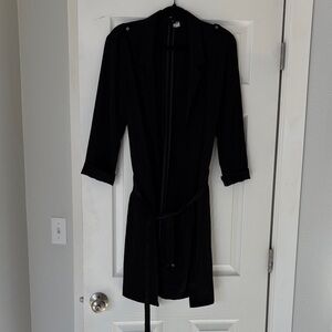 H&M long coat size 8